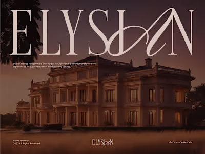 ELYSIAN — Visual Identity