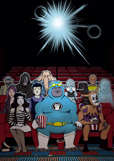 Custom Superhero Poster