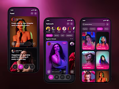 Video Stream Mobile App Redesign