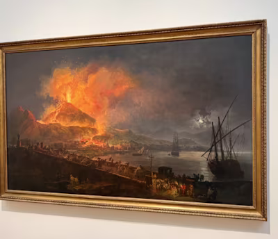 Capturing Catastrophe: Volaire’s The Eruption of Mt. Vesuvius