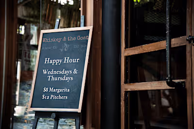 Whiskey & the Goat Restaurant Branding