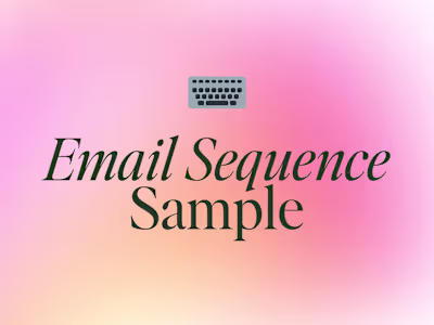 Launch Email Sequence 