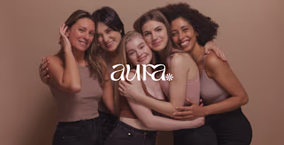 Aura skincare | Branding | Packaging