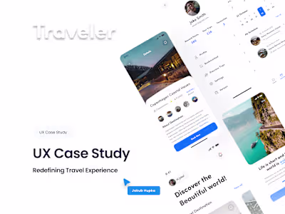 Travelers UX/UI Case Study