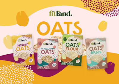 Packaging Design for Oats Products Line