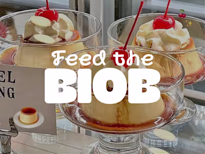 Feed the Blob - Brand identity design