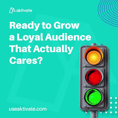 Social Media Design for Aktivate