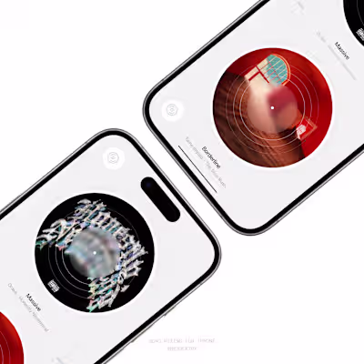 Created DJ turntables for your phone using your music librar...