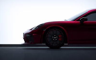 Porsche 718 Cayman in the city on Behance