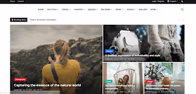 Multi-Purpose News and Magazine Script