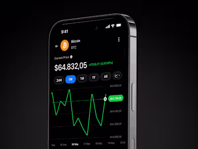 Kripset Crypto Exchange Mobile App Design