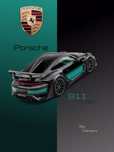Porsche 911 Turbo By Mansory-poster