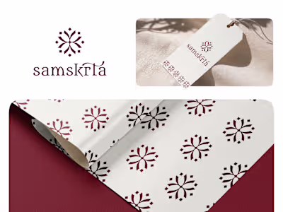 Samskrta Handloom Brand Identity Design