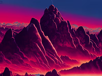 Landscapes & Backgrounds • [AI Art Illustration]