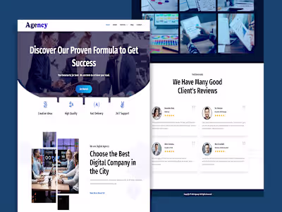 Custom WordPress Website with Elementor