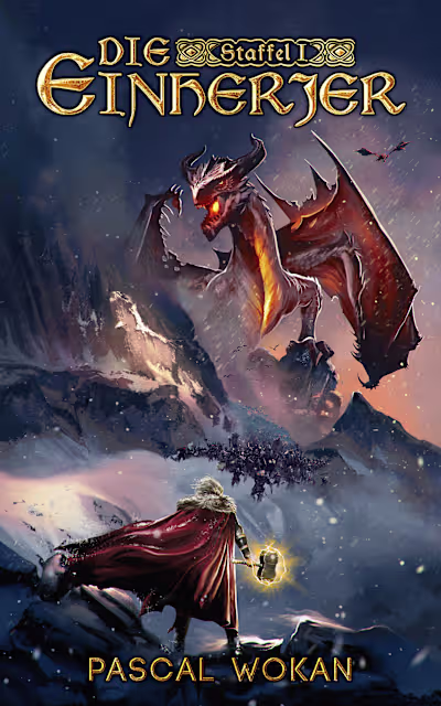 Book Cover Designs for "Die Einherjer" Book Trilogy