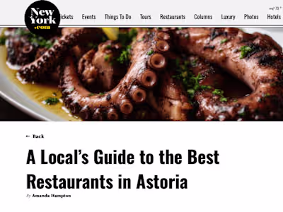 Travel/Culinary Guide
