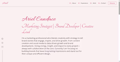 Personal CMS Portfolio