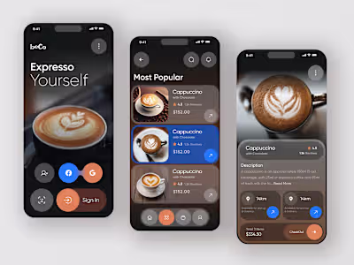 beCo - CoffeeShop Mobile App