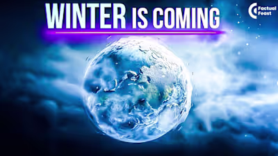 The Ice Age is returning. We have a lot more rough days ahead o…