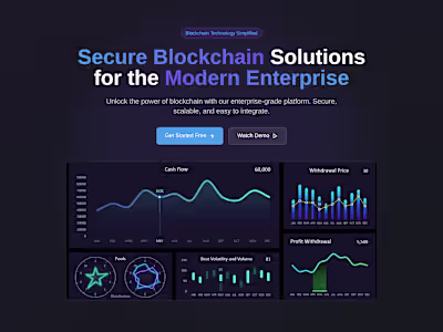 BlockSaaS - a Blockchain Services Website
