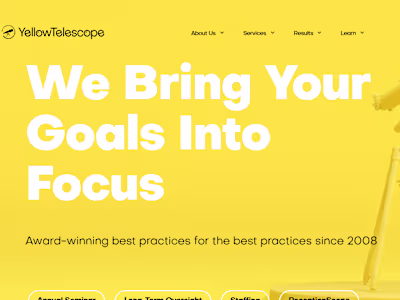 YellowTelescope | The Medical Industry’s Elite Consultants