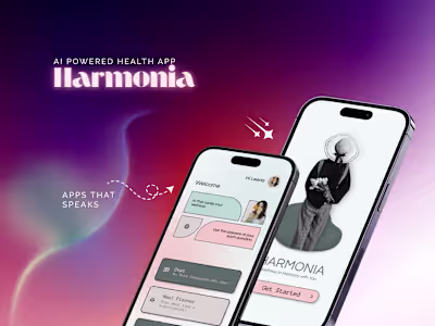  Harmonia – AI-Powered Women’s Health App (Cross-Platform)