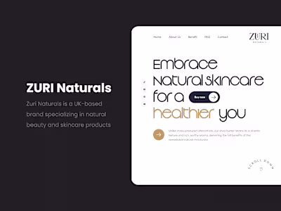 Zuri Naturals Website