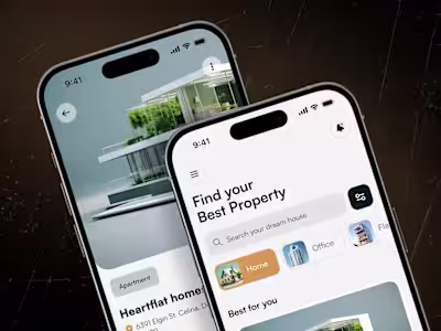 ​​🏡 Real Estate App Design 🏡