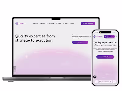 Cleverix.com | IT outsourcing | Design, Webflow development