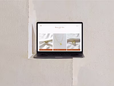 Beso de Oro - Brand Identity, Social Media, Digital