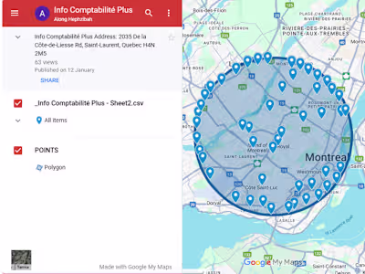 Montreal canada google local citation and directories