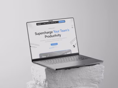 Increasy - SaaS landing page design & development