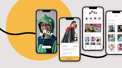 ANAR | Sustainable Kidswear Mobile App
