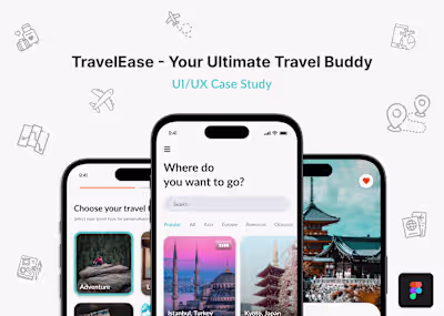 TravelEase - Travel Booking and Planning app on Behance