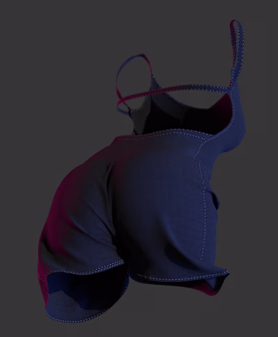 Marvelous Designer - Female Jumpsuit