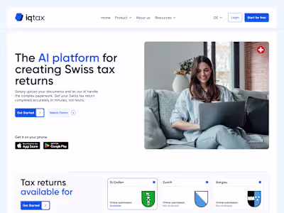 IQTAX | Smart Tax Returns with AI