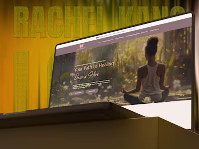 Holistic Therapy & Counseling WIX Website