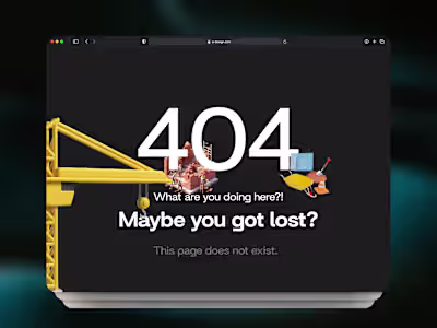 Custom 404 Error Page with Creative 'Under Construction' Theme