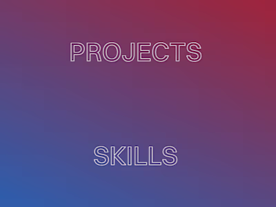 My First Portfolio - Alejo Baert