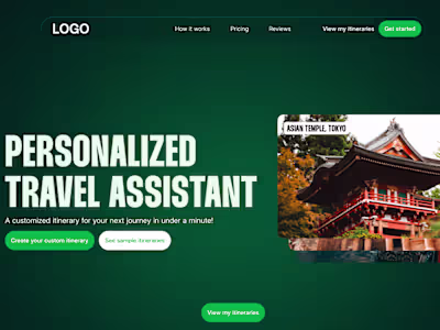 Personalized Travel Itinerary