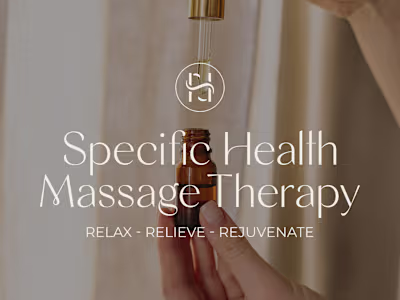 Brand and Web Design for Specific Health Massage Therapy