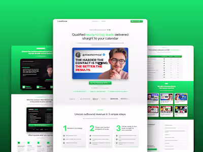 LeadGrow Website: Framer Development