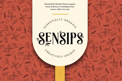 Sensips - Brand Identity and Website UI on Behance