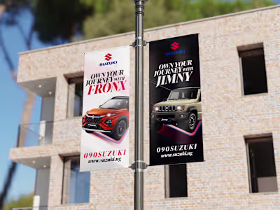 Suzuki Outdoor Campaign Design for TES