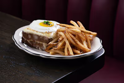 A couple shots of new menu items from a new french concept i...