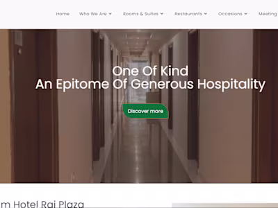 Hotel Website