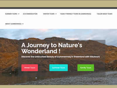 Greenland , North Atlantic Ocean Client project.