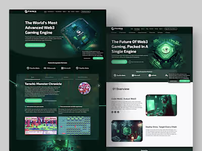 Paima Studios – Web3 Gaming UX & Product Design