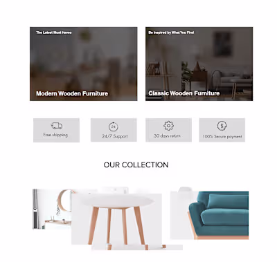 Furniture Craft: Seamless E-Commerce UI Design